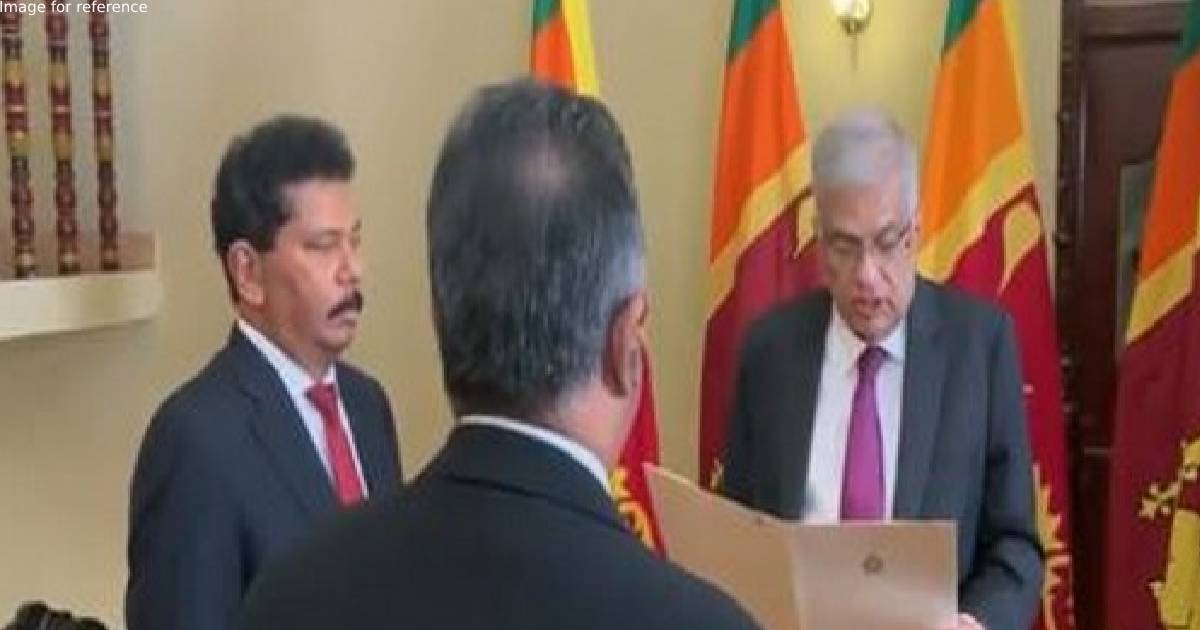 Ranil Wickremesinghe sworn in as interim President of Sri Lanka